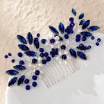 Peigne Cheveux Mariage Bleu Peigne Cheveux Mariage Bleu